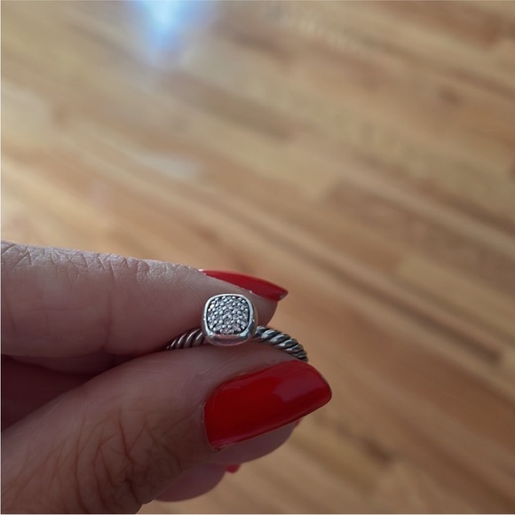 David Yurman Pave Stacking Ring - Picture 9 of 9